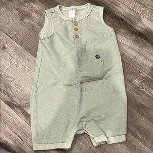 Stylish Green Kids One Piece